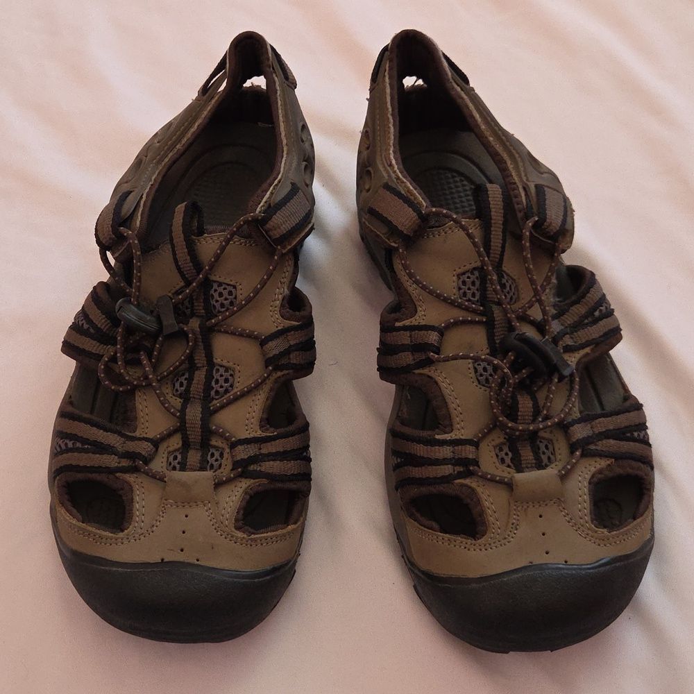 Outland Men's Solstice II Rugged River Outdoor Sandals Olive Size 8